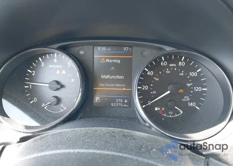 2020 Nissan Rogue Sv Intelligent Awd из США, поврежденный, VIN JN8AT2MV3LW110527